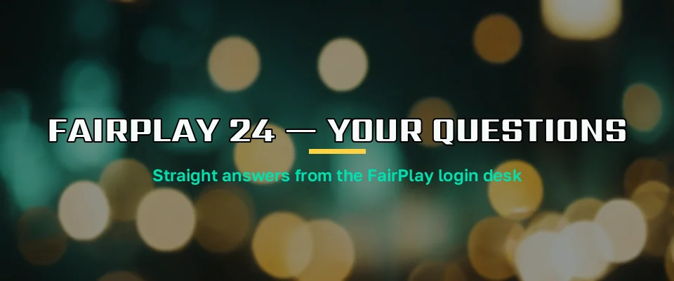 Phone chat with a reply explaining which fairplay24 domain answered today