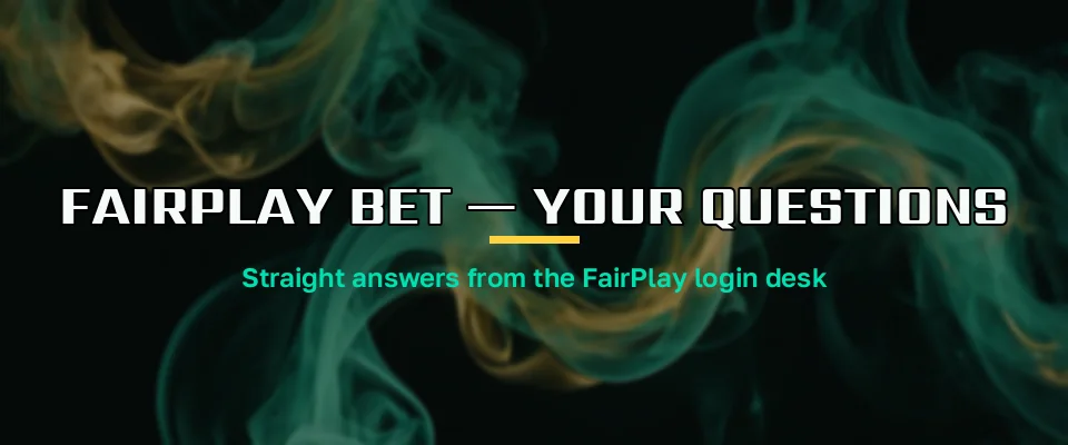 Desk reply explaining a lay liability question beside a sample FairPlay slip