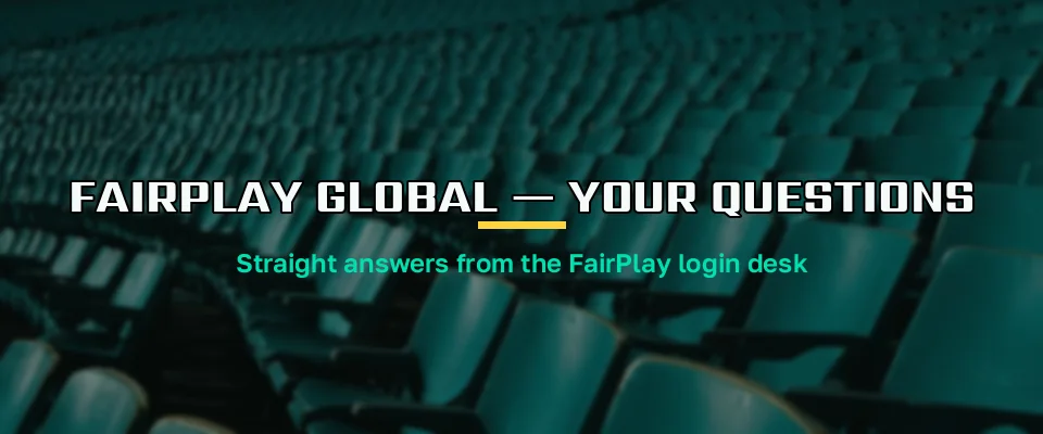 Phone chat thread where each FairPlay Global address doubt gets a reply