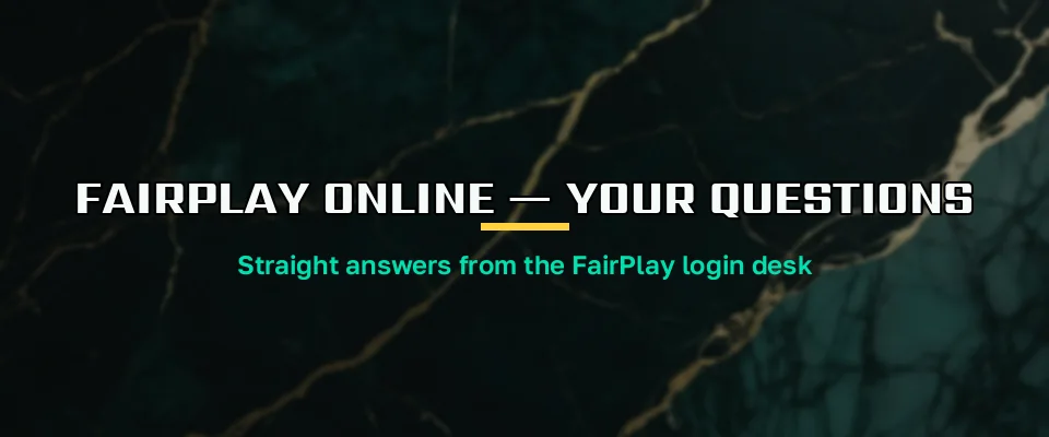 Phone and laptop side by side with the FairPlay sign-in screen open in two browsers