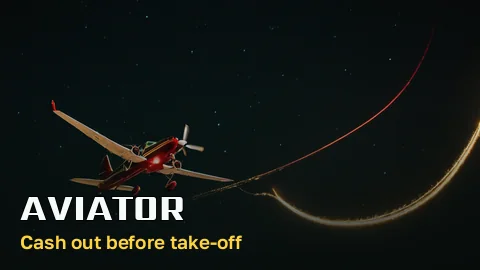 Crash game tile where a jet rises above a glowing cash-out curve